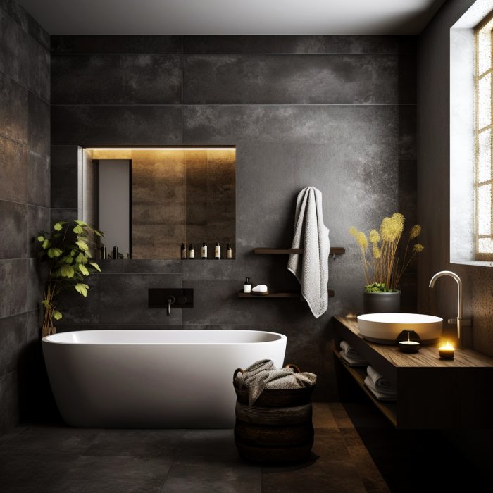 15 propozycji eleganckich nowoczesnych łazienek w tonacjach szarości: inspirujące aranżacje i zdjęcia.